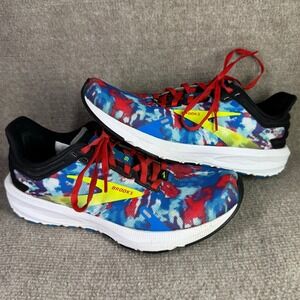 Brooks Launch 9 Womens 7 Multi Color Tie Dye Running Shoes 1203731B446